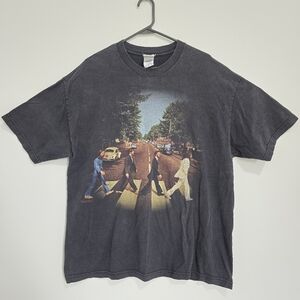 Vintage Apple Corp Abbey Road 2006 Charcoal Shirt - XL